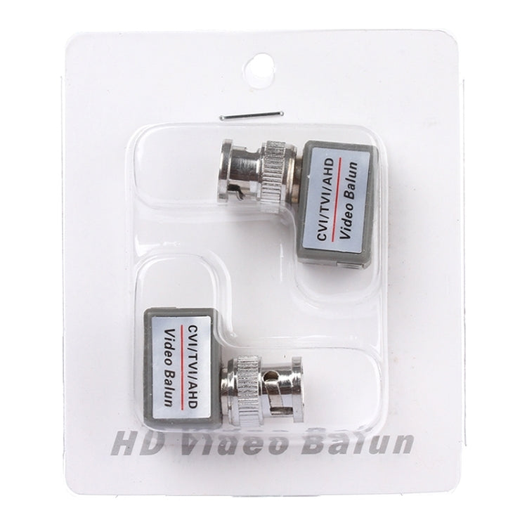 2 PCS 202C-HD CVI/TVI/AHD 1CH Passive Video Balun Coaxial Adapter, 202C-HD 2 PCS 202C-HD CVI/TVI/AHD 1CH Passive Video Balun Coaxial Adapter, 202C-HD
